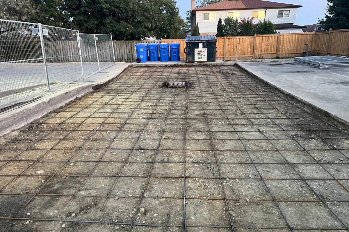 Replacement of asphalt in to concrete