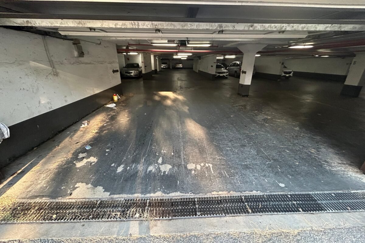 Underground Parking Garage Waterproofing Membrane Replacement